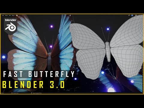 Tutorial: Easy Butterfly In Blender 3.0