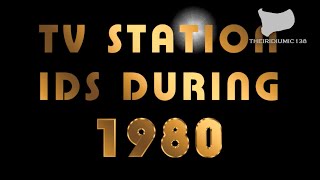 TV Station IDs during 1980