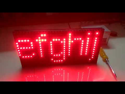 P10 SMD Green Outdoor LED Display Module