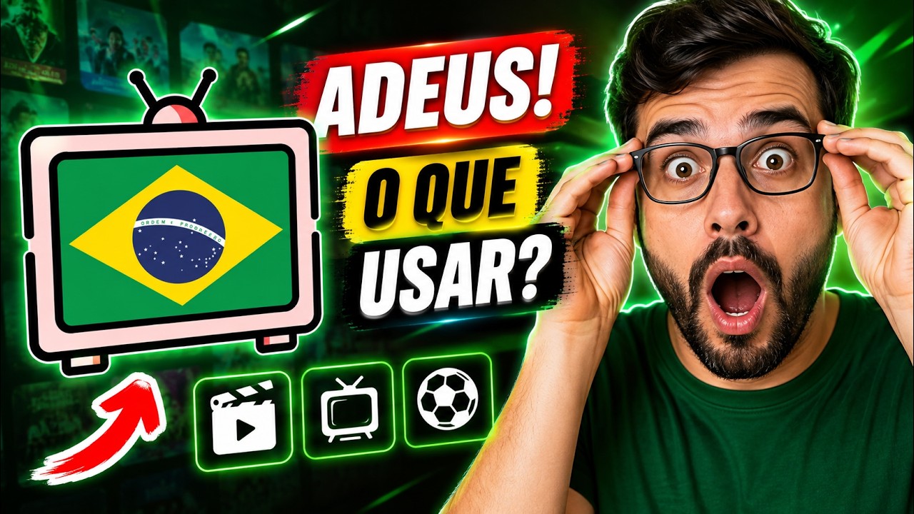 🚨 ADEUS BRASIL TV? CONHEÇA OS MELHORES APPS PARA SUBSTITUIR!