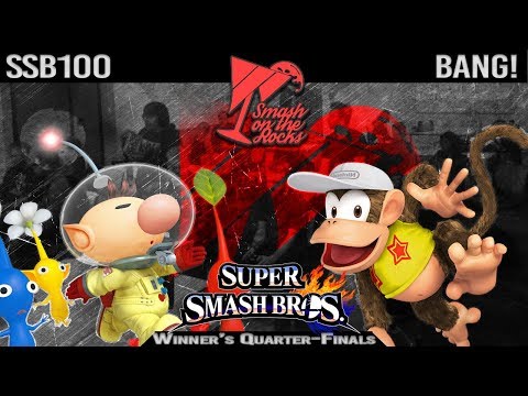 SSB100 (Olimar & Pikmen) v BANG! (Diddy Kong) - Winner's Quarter-Finals