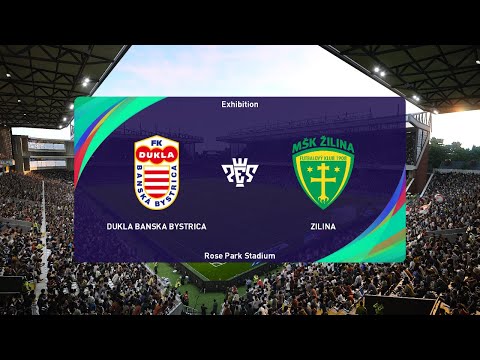 Dukla Banska Bystrica vs MŠK Žilina (23/05/2023) Semi-final Slovenská Fortuna Liga PES 2021