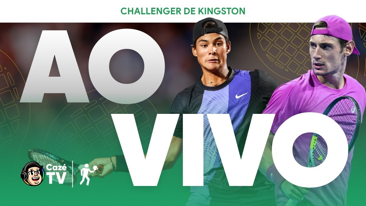 AO VIVO: TÊNIS | GUTO MIGUEL X VALENTIN ROYER | CHALLENGER DE KINGSTON | 16 AVOS DE FINAL