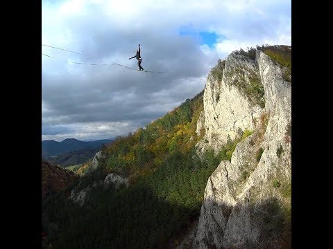 Jeździec Apokalipsy - the longest highline in Slovakia