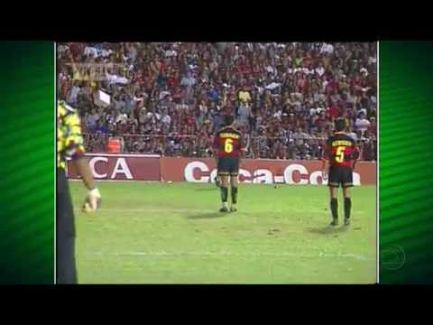 Sport 1 x 1 Santa Cruz - Sport Campeão Pernambucao 1996.