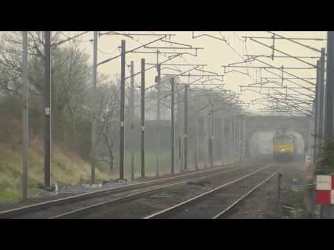 86609/86605 4s54 Crewe - Coatbridge extra liner, Sun.30th March 2014