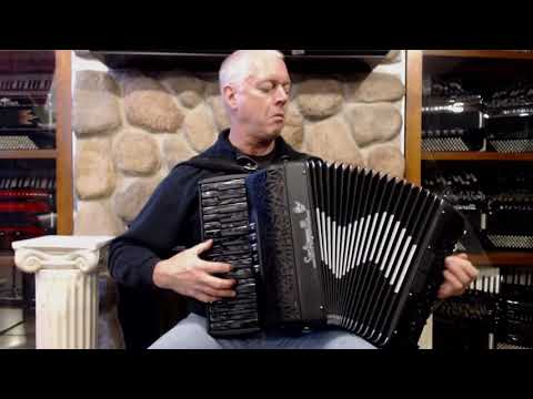SALTIMP3096 - Black Saltarelle Impulse Piano Accordion LMM 30 96 $4999