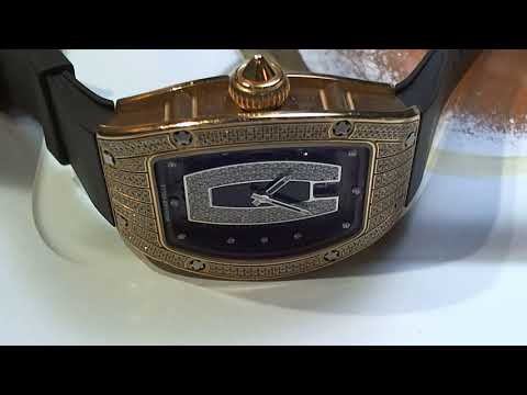 十點九分鐘錶Richard Mille RG | Diamonds Jasper Ladies Automatic RM 07-01 理查.穆勒鑽錶維修