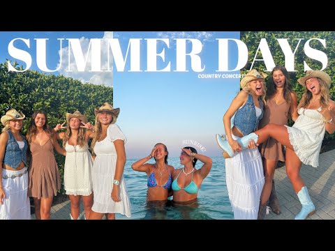 SUMMER DAYS: Tyler Childers concert, sunrise, & beach day!