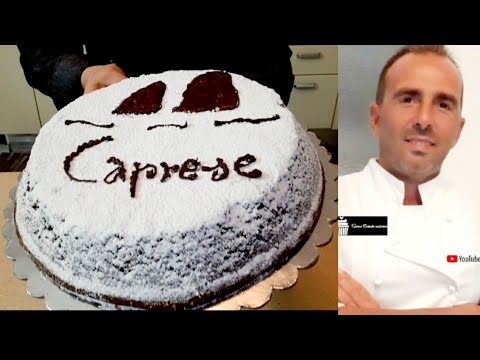 Torta Caprese spettaccolare ricetta facilissima corso di pasticceria