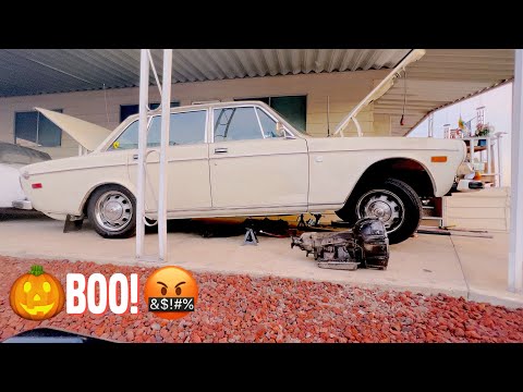 BW35 Transmission Failure & Removal - 1973 Volvo 164