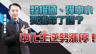 殺權值、彈中小，要逃命了嗎？ 1762中化生逆勢漲停！ (圖)
