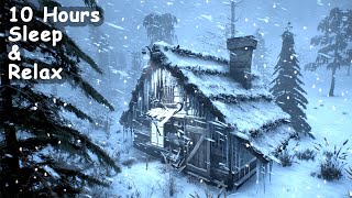 BRUTAL MASSACHUSETTS WINTER with EXTREME SNOWSTORM and BLIZZARD SOUNDS for sleep #asmr