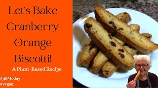 THE BEST Cranberry Orange Biscotti with Pecans
