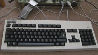 Commodore Amiga Checkmate Keyboard Shell & A1200.net Replacement Keys (1st Run) / A2000 DIY Keyboard