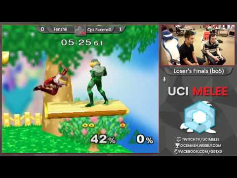 UCI Biweekly #32-Loser's Finals- CaptainFaceroll(sheik) vs Tenshi(green sheik)