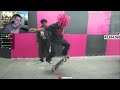 XQc Reacts To Lil Uzi Vert Teaching IShowSpeed How To Skate