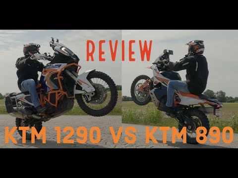 2022 KTM 1290 Super Adventure R vs 2023 890 Adventure R detailed comparison and review