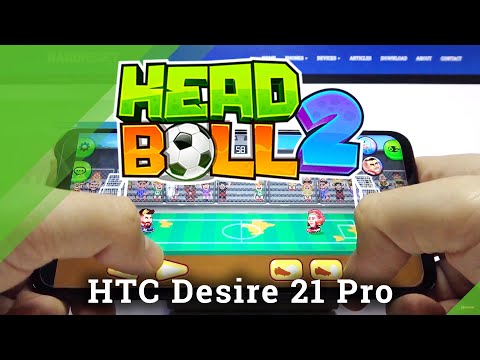 Head Ball 2 Gameplay on HTC Desire 21 Pro 5G – Gaming Efficiency Checkup