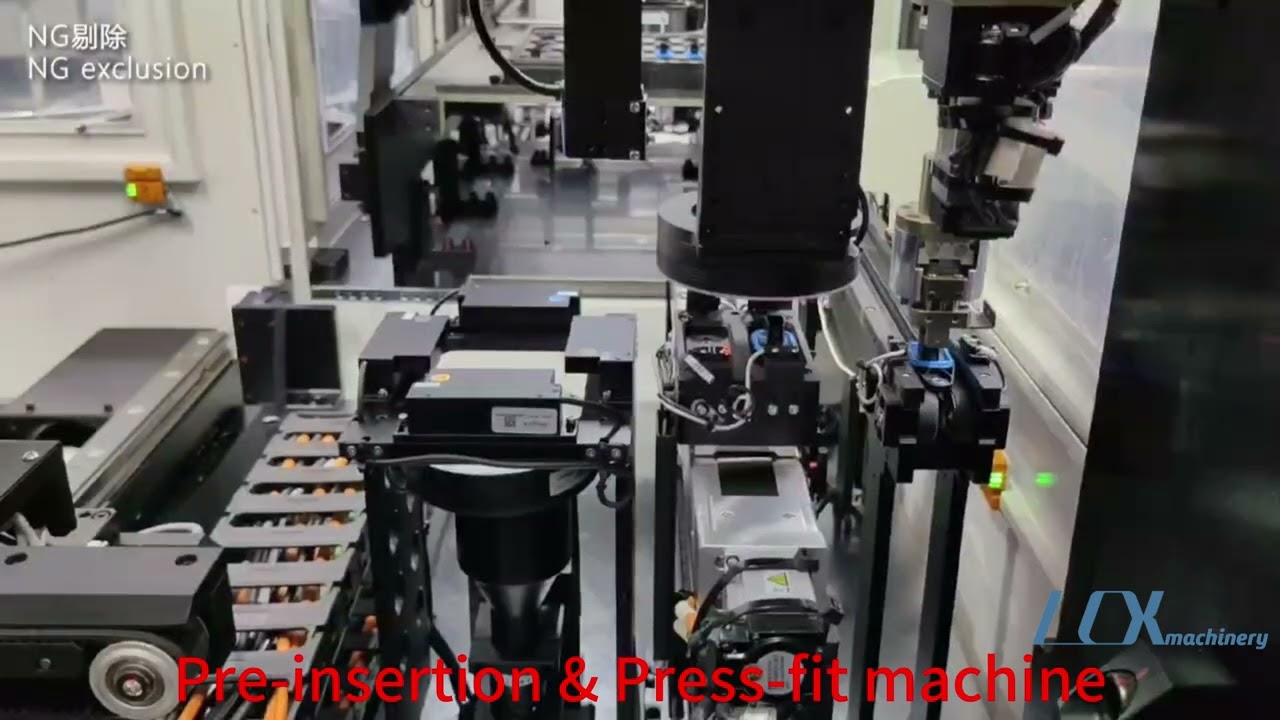 Pre-insertion & Press-fit machine