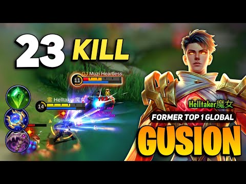 Ultra Fast Hand Gusion One Shot Build  [ Gusion Best Build Top Global ] By Helltaker魔女 - MLBB