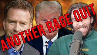 Trump RAGE QUITS NPR Interview When Pressed On Election Lies