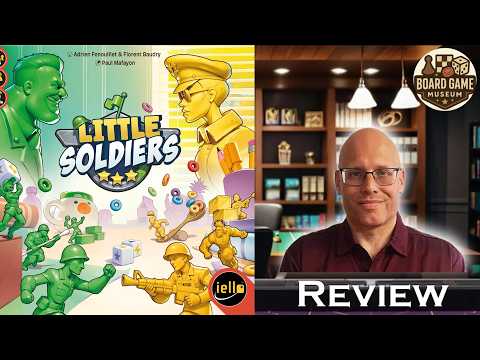 Little Soldiers Adult Strategy + Toys = Awesome
