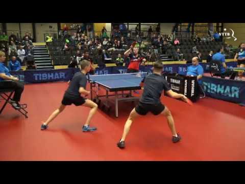 NK 2020 heren dubbel 1ste ronde: Jochem de Hoop/Gabrielius Camara - Kas van Oost/Milo de Boer