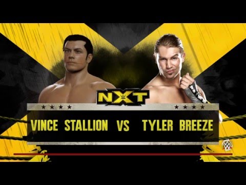 WWE 2K16 MyCareer mode pt.4 Vince stallion vs Tyler Breeze/WHATTA  PUSSY!!!
