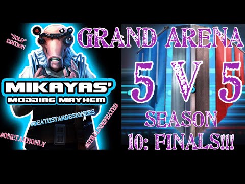SWGOH: Grand Arena Finals 5v5 (S10) (Plus Bonus Drevan Counters)