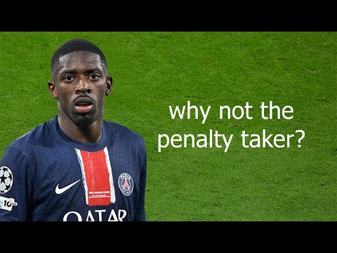 I found Ousmane Dembele's last 11 penalties...