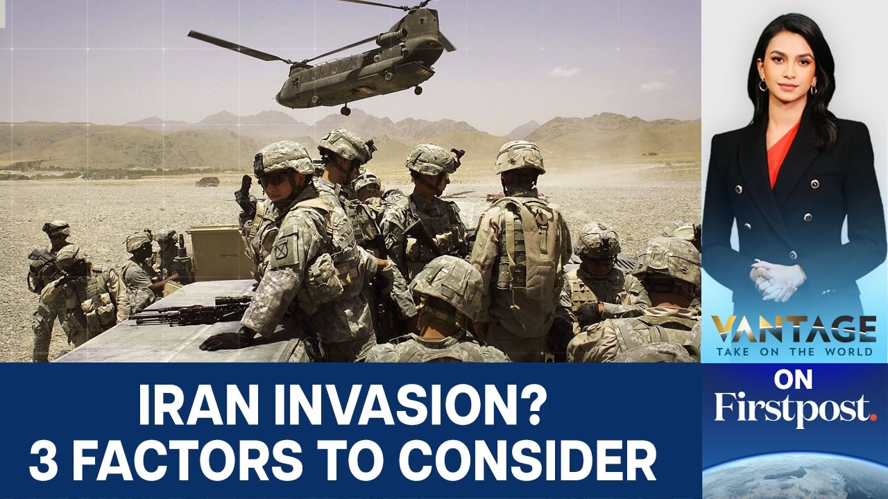 50,000+ Troops: Trump Planning to Invade Iran? | US Iran War | Vantage on Firstpost | N18G