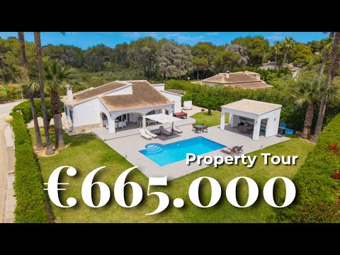 Inside A Modern And Affordable Villa in Javea, Costa Blanca - Spain