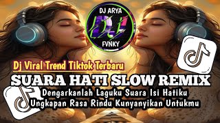Download lagu DJ SUARA HATI - EVIE TAMALA || DENGARKANLAH LAGUKU SUARA ISI HATIKU VIRAL SLOW REMIX TERBARU  mp3