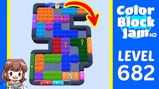 Soluzione del Livello 682 di Color Block Jam