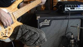 Video thumbnail for AGUILAR SL410 X Cabinet+Fodera Monarch+VT500 Bass by Marcin Pendowski