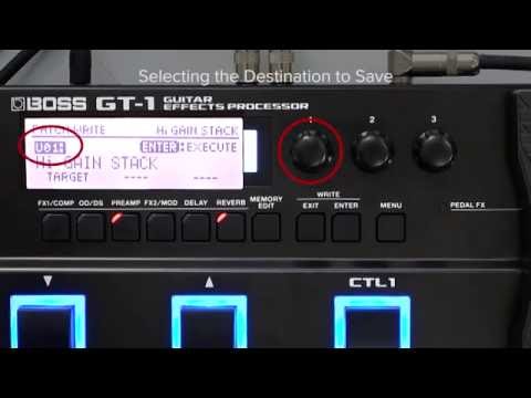 Boss GT-1 Guitar Multi-effects Pedal | Sweetwater
