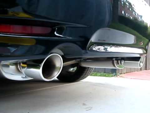 Mazda 6 Magnaflow cat back exhaust Rear