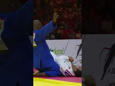 Teddy RINER Best sasae ippon 🇫🇷🔥 #viral #top #judo #ippon #paris #grandslam #teddy #sasae