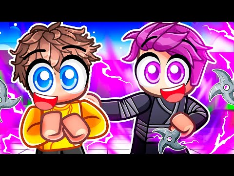 Adopted By a NINJA FAMILY in Roblox Strongest Battlegrounds!