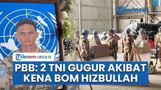 PBB Sebut 1 TNI Gugur Kena Proyektil Tank Israel, 2 Prajurit Lainnya Diduga akibat Bom Hizbullah