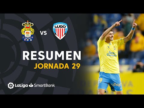 Resumen de UD Las Palmas vs CD Lugo (2-2)