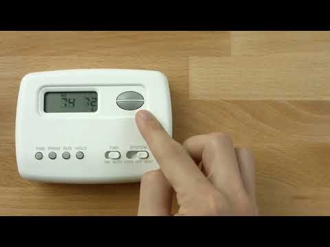 White-Rodgers 70 Series - 1F78-151 | How Do I Reset My Thermostat