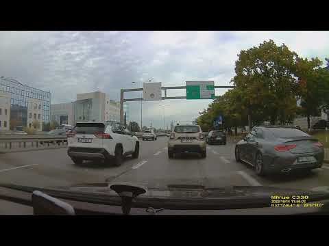 Jazda do Warszawy (dzielnica Wola)  Polska / Driving to Warsaw (Wola district) Poland