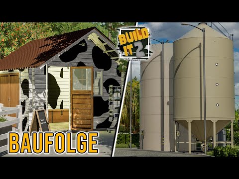 LS22 Build It 2 Hofbau #10 - Eigener HOFMARKT und zwei neue PRODUKTIONEN  - Farming Simulator