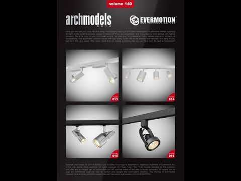 [Download] Evermotion – Archmodels Vol. 140 : 3d object Lighting
