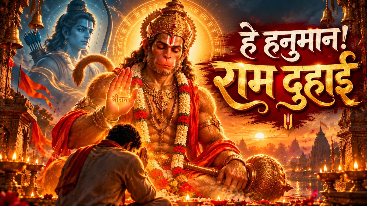 RAM DUHAI HANUMAN 🙏 | हनुमत राम दुहाई | Soulful Hanuman Bhajan | Divya Dhwani