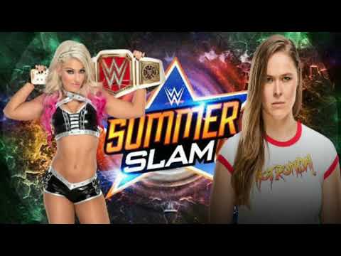 WWE Summerslam 2018 Dream Card V2