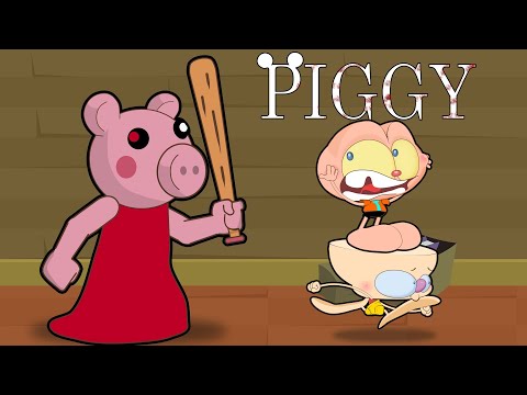 Mongo e Drongo em Piggy no Roblox - Capítulo 1 - Piggy em desenho animado