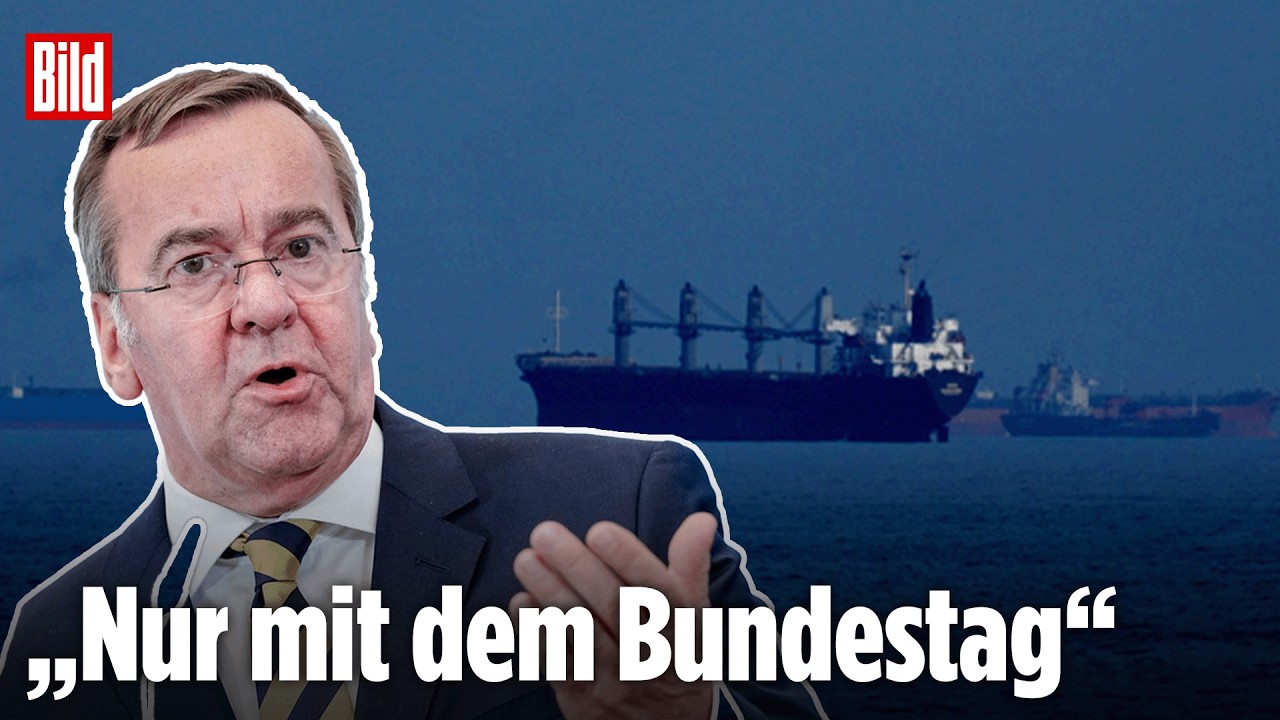 Pistorius über Straße von Hormus: Bundesverteidigungsminister findet klare Worte